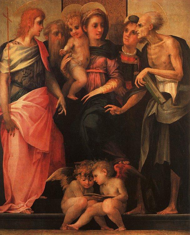 Rosso Fiorentino Madonna and Child with Saints oil painting image